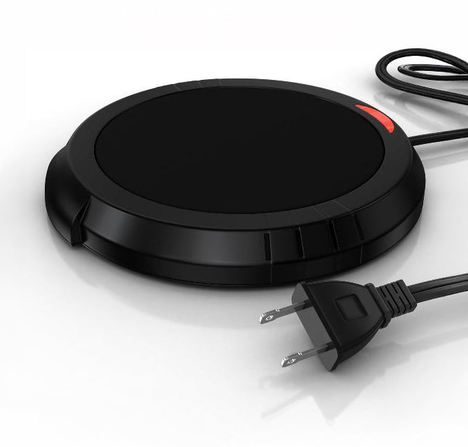Black Candle Warmer Plate