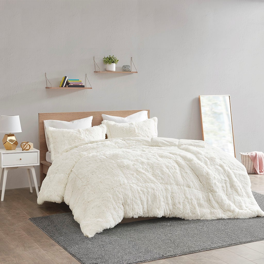 Shaggy Fur Comforter or Duvet Set