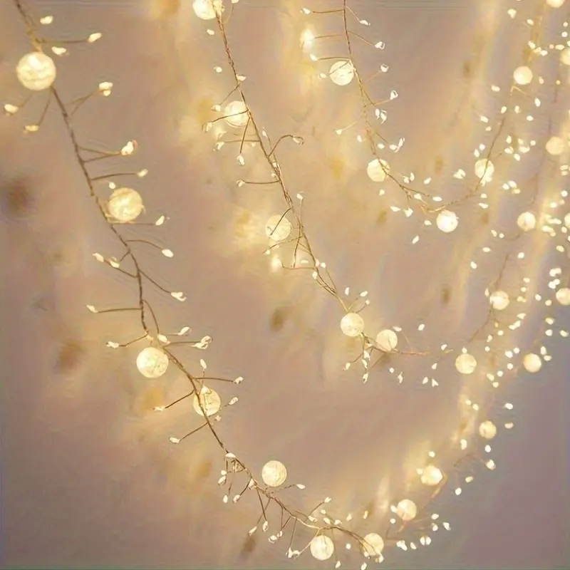 400-LED Crack Ball String Lights