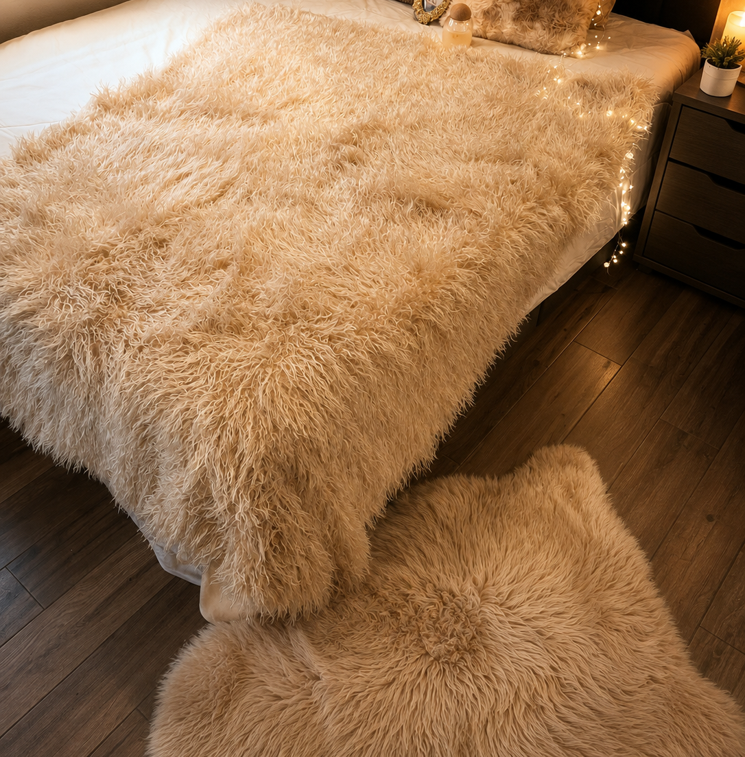 Faux Animal Fur Rug  2'x3'