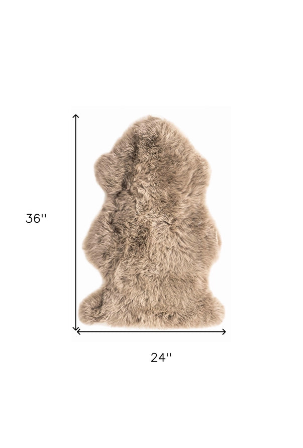 Faux Animal Fur Rug  2'x3'