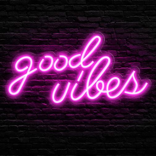 Good Vibes Neon Sign