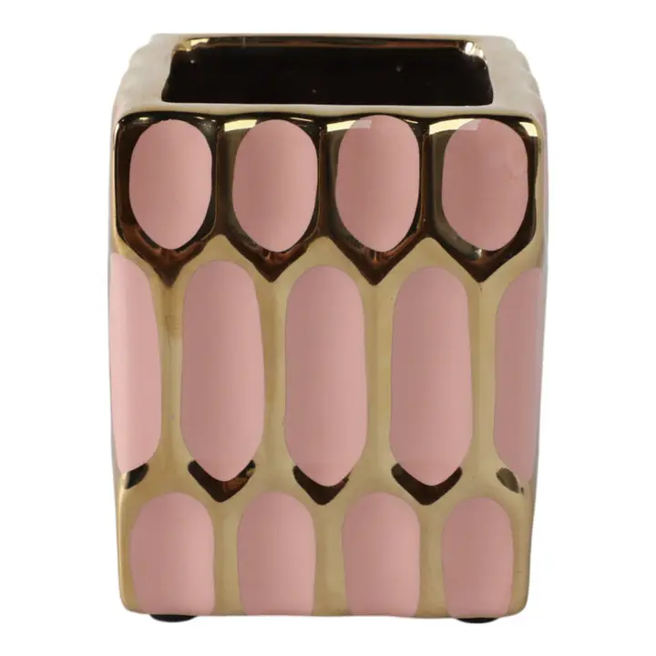 Ceramic Dynasty Square Pen Holder