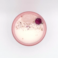 Rose Crystal-Infused Soy Candle (2 in bundle)  13 oz.