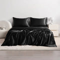Twin XL Satin Cooling Silky Bed Sheet Set