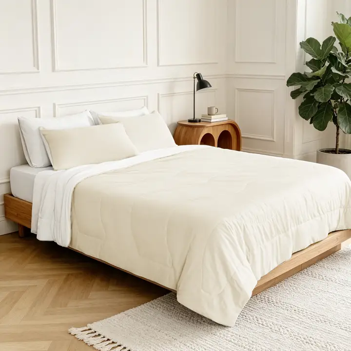 Premium Cooling Reversible Comforter Set  Twin XL