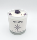 The Star Crystal Candle - White